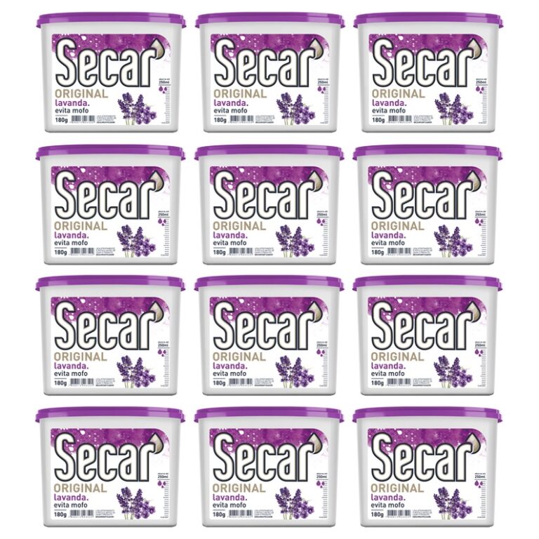 Kit 12un Anti Mofo Secar 180g – Desumidifica
