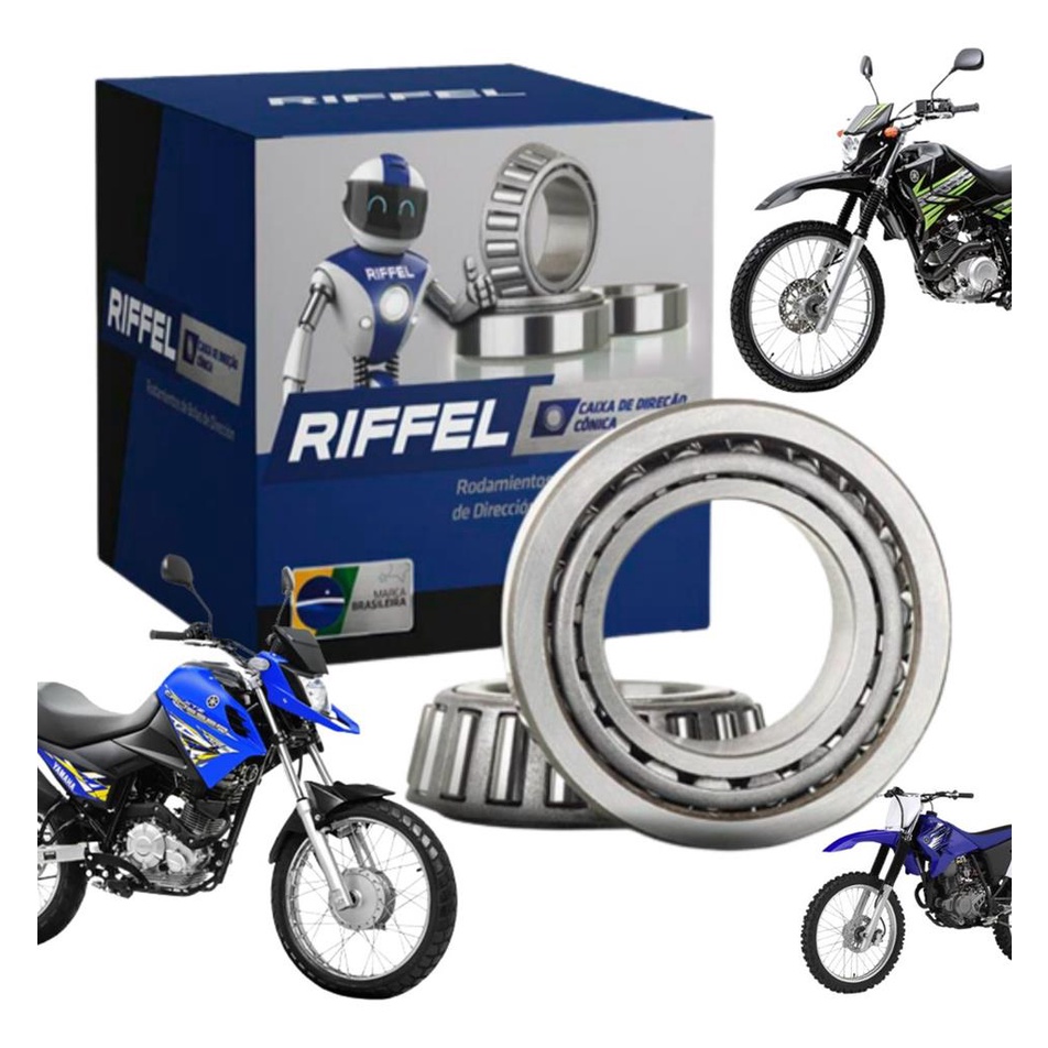 Caixa Direcao Conica TT-R XTZ 125 150 Crosser 2004 2005 2006 2007 2008 2009 a 2025 Original Riffel