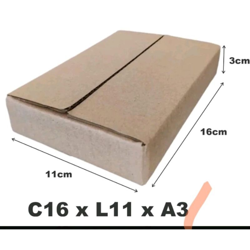 100 Caixas 16X11x03cm Padrão Correio Tipo Pac  Sedex