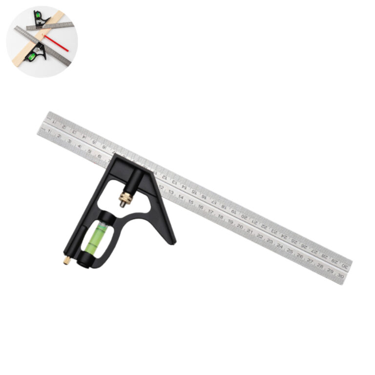 Esquadro Combinado Inox 12polegadas 300mm Com Regu