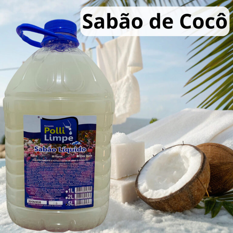 Sabão Líquido Para Lavagem de Roupas Tapetes Ch�