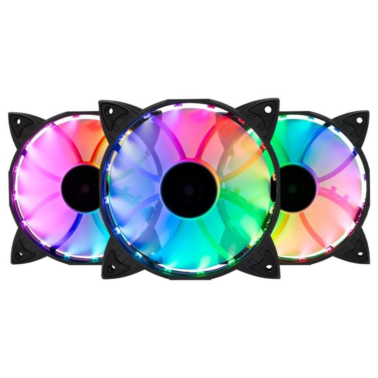 Kit Ventoinhas Mancer Z100 RGB 3x120mm + Controlad