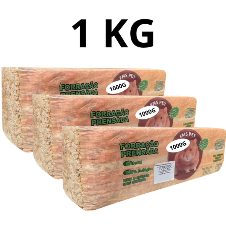 kit 3 Serragem Pinus Prensada Composteira Minhocá