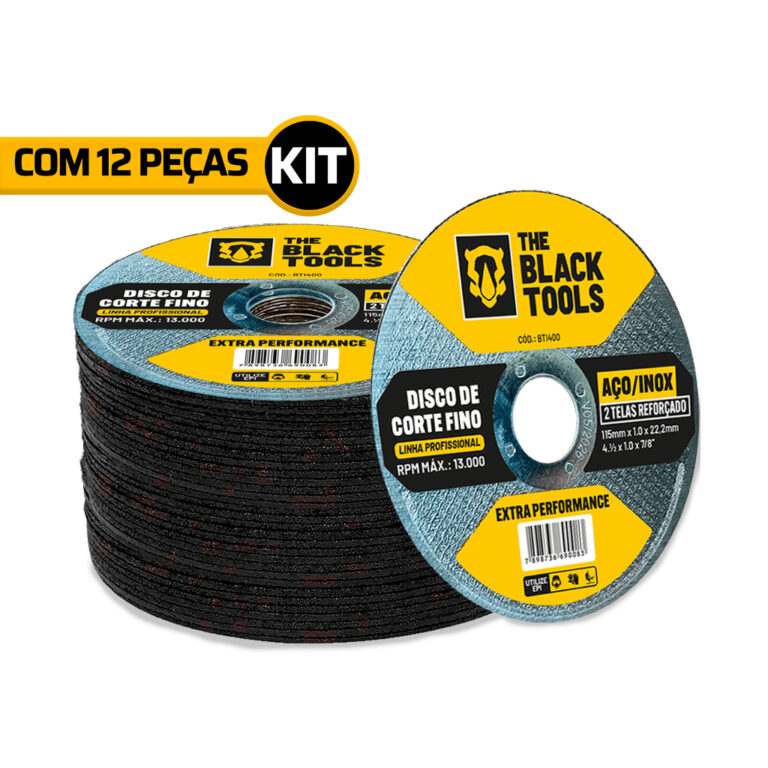 Disco De Corte Fino Inox 4.1/2 X 1,0 Esmerilhadeir