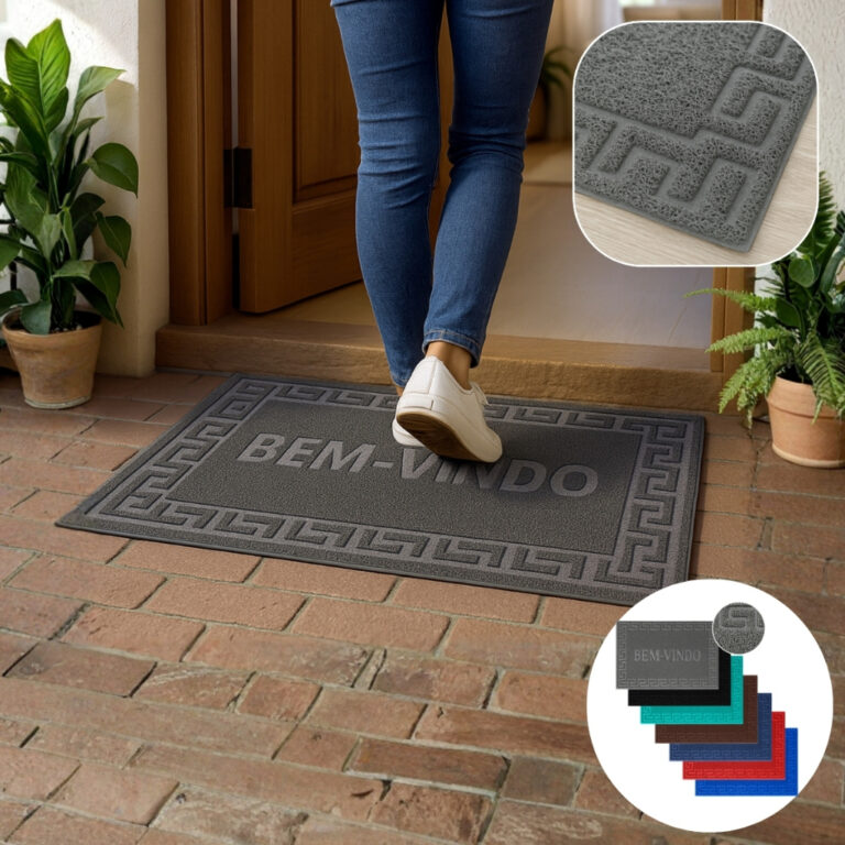 Capacho Porta de Entrada Tapete Felpudo Emborracha