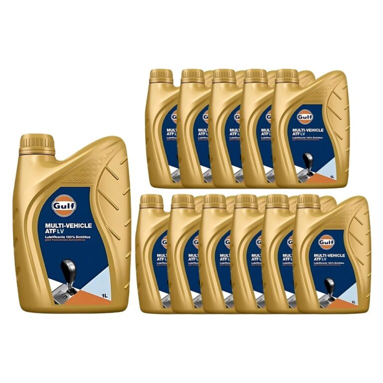 Kit 12 Óleo Câmbio Automático Gulf Atf LV Multi