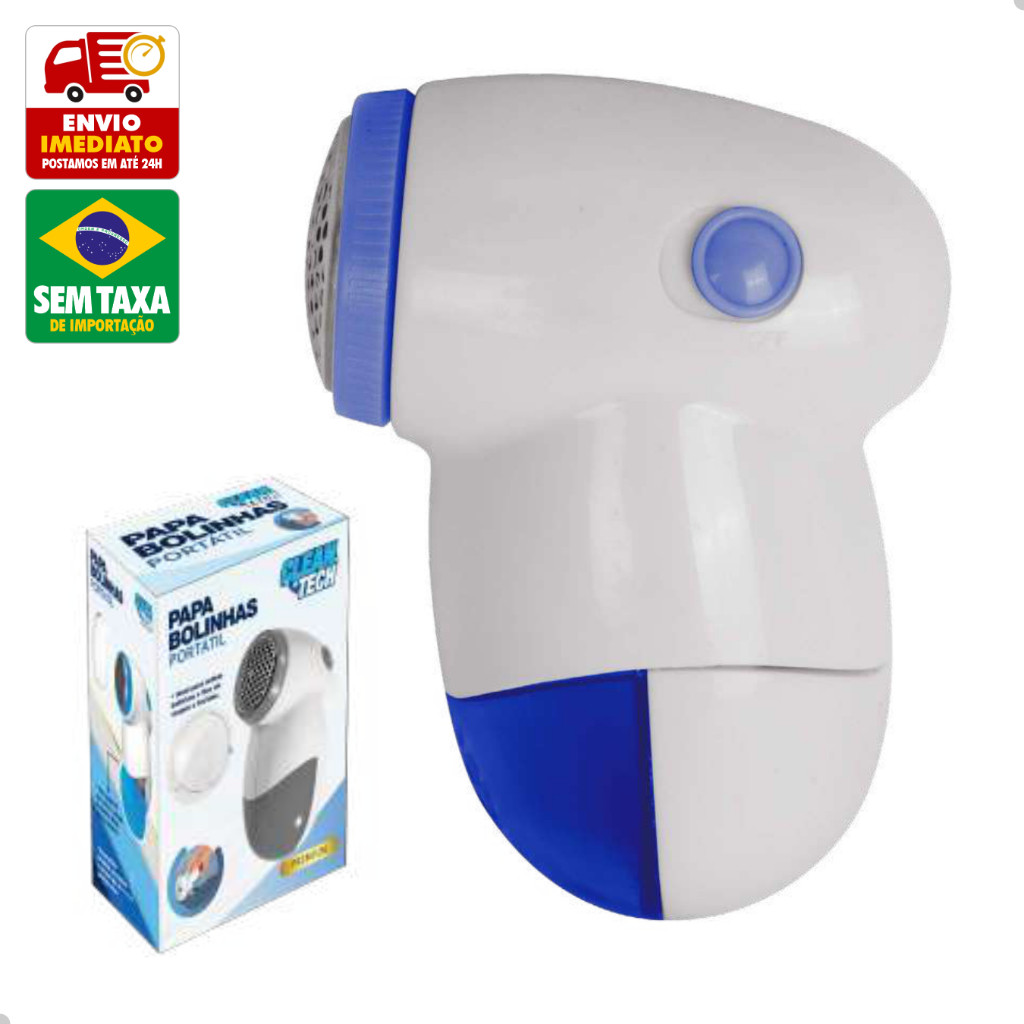 Papa Bolinhas Portátil Premium Para Roupas Pilha AA Cleantech CT0132