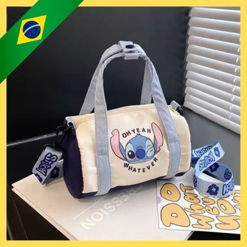 Bolsa Stitch Disney Pequena Para Passeio Alça Omb