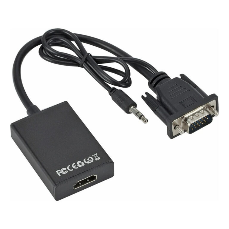 Cabo Adaptador Conversor In Vga (pc) E Usb P/ Out 