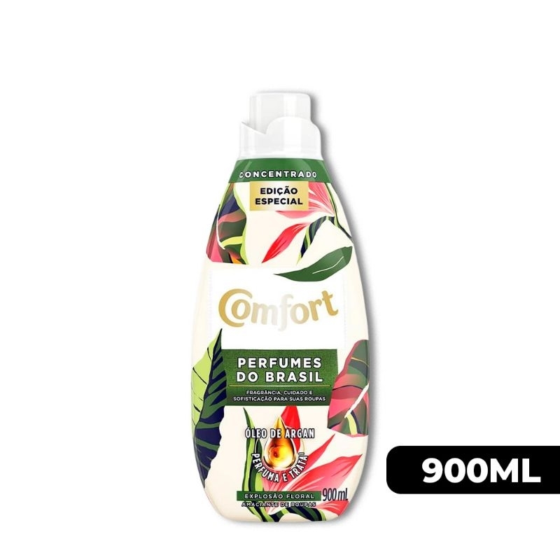 Lançamento Comfort Amaciante Concentrado Perfumes do Brasil 900ml