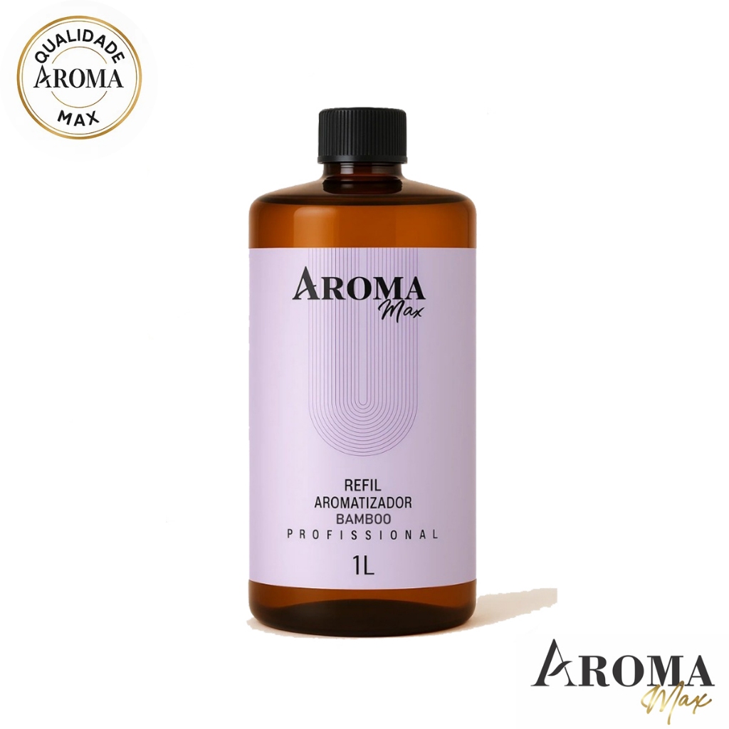 Refil 1lt Aromatizador Varetas Ultrassônico Premium Embalagem Econômica Alta FIxação Aroma Max Flora