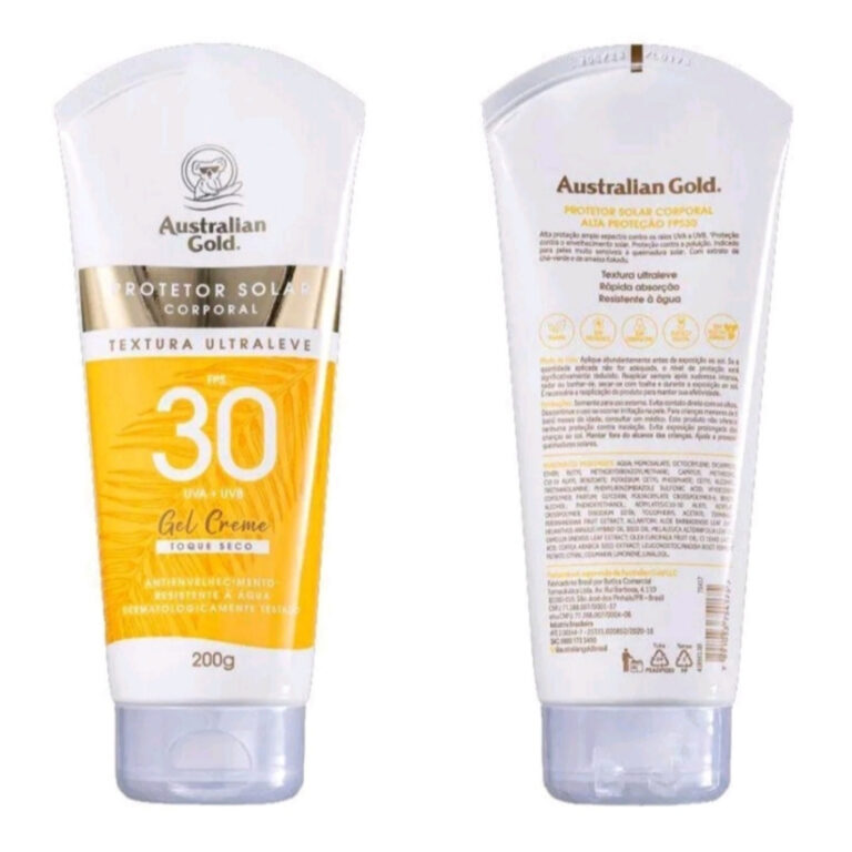 Protetor Solar Corporal AUSTRALIAN GOLD FPS 30 FPS