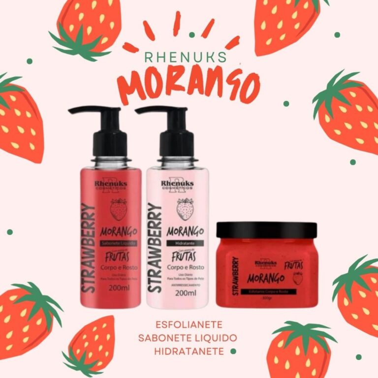 Kit Sabonete + Hidratante + Esfoliante Rhenuks 200