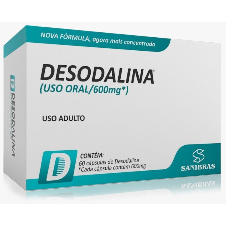 Desodalina 600mg 60 capsulas – Sanibras