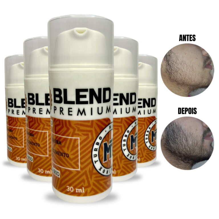 Blend Premium Nasce Preenche Barba Tônico Capilar