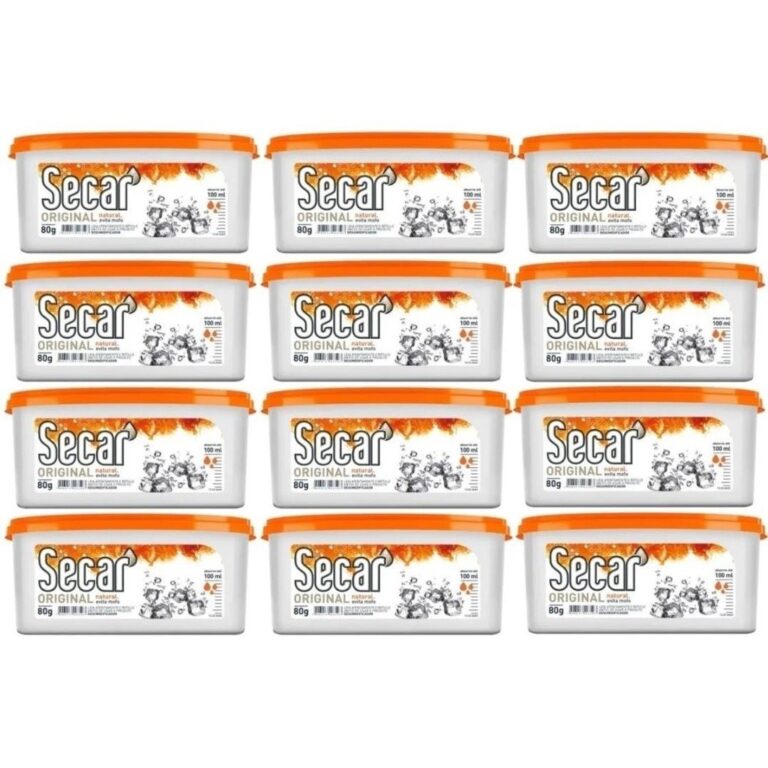 Kit 12 Anti Mofo Secar 80g Original Desumidificado