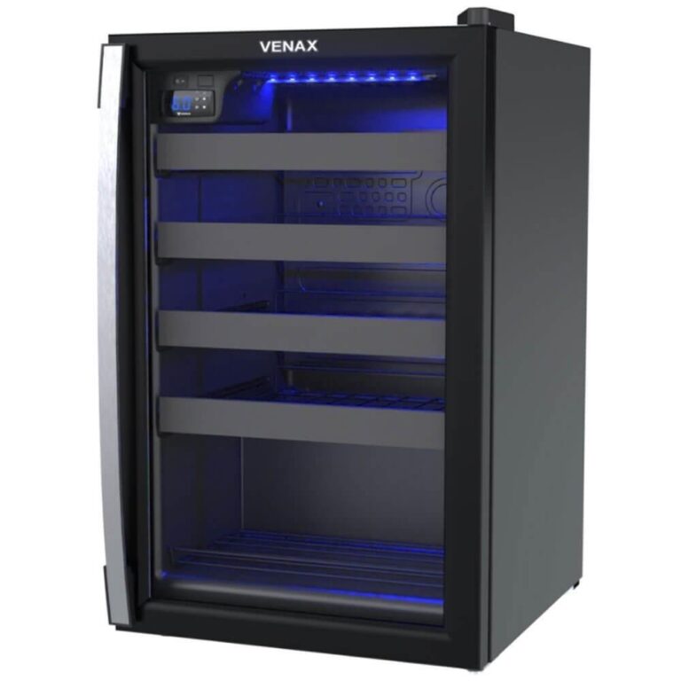 Adega Venax Piubella Cave 100L Preto Fosco 220V 7