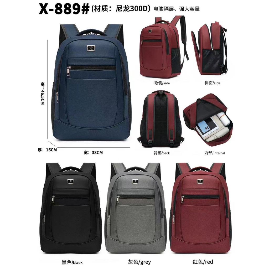 Mochila Notebook PRETA Executiva Escolar Adulto Masculina Feminina Bolsa Resistente