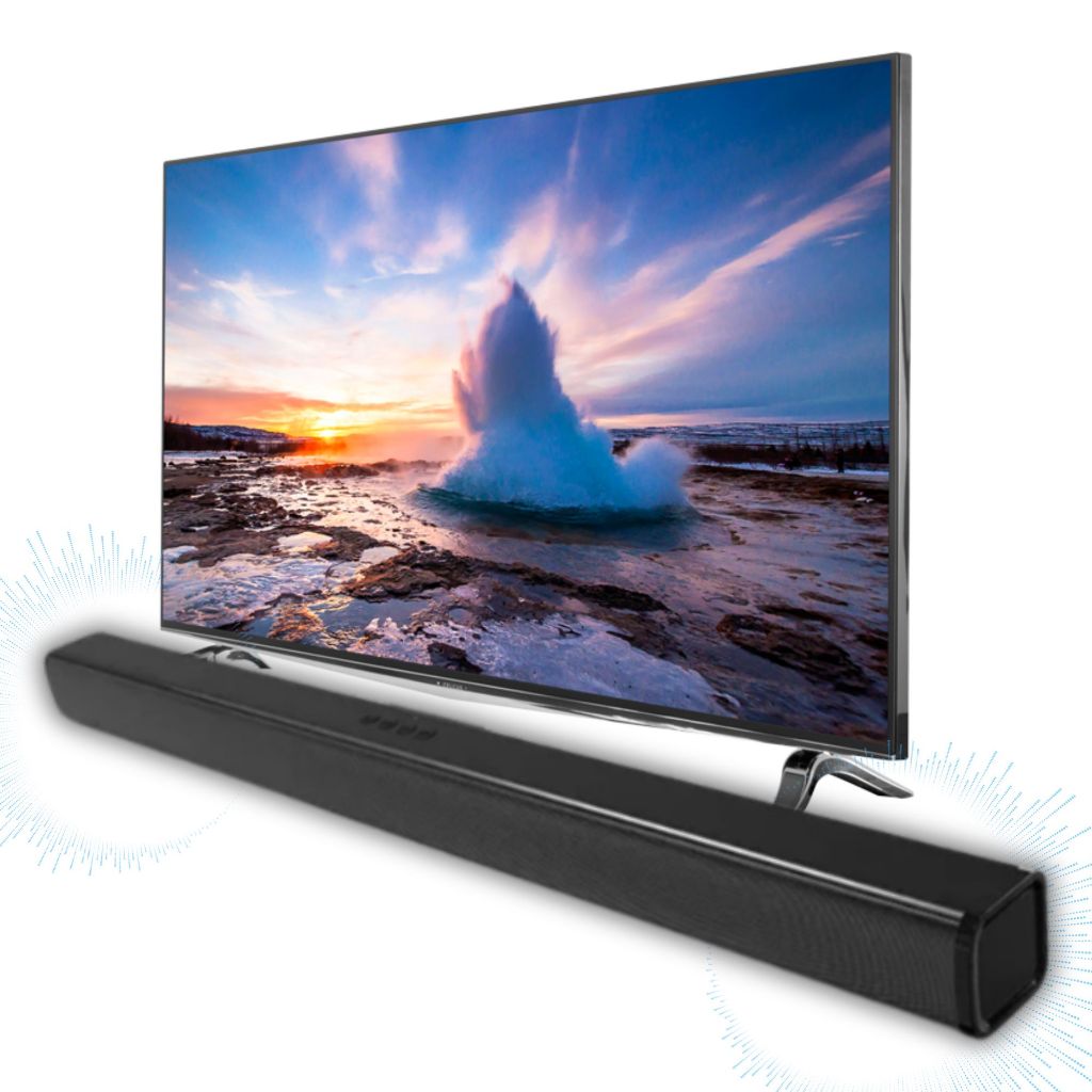 Sound bar Caixa De Som Bletooth Para Tv Notebook Pc Home Theater Portátil Soundbar