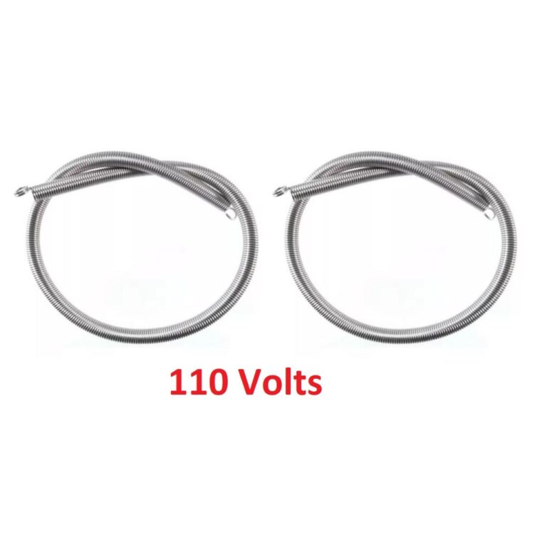 DUAS Resistencia chocadeira espiral 110v   200wats