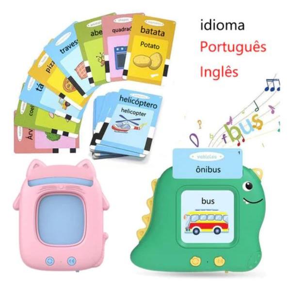 Leitor De Cartões Em Inglês E Português Brinque