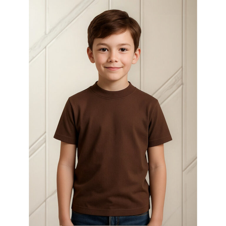 Camiseta Infantil Menina Menino Básica 100% Algod