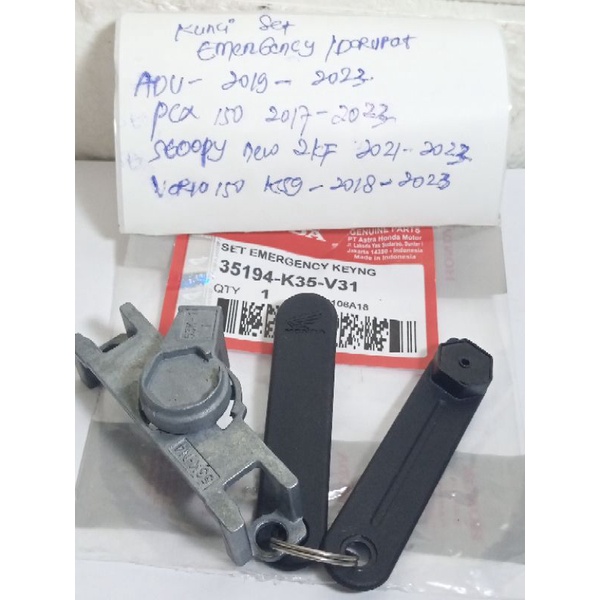 Chave De Ignição De Emergência Para adv 150 , P