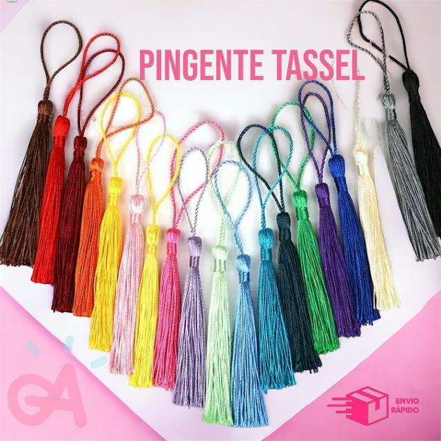 Pingente De Seda Tassel – 7.0 cm – Pac