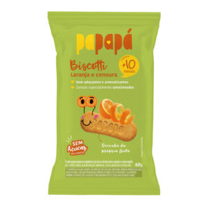 Lanche Prático e Nutritivo para Bebês 10+ Meses: Biscotti Papapá