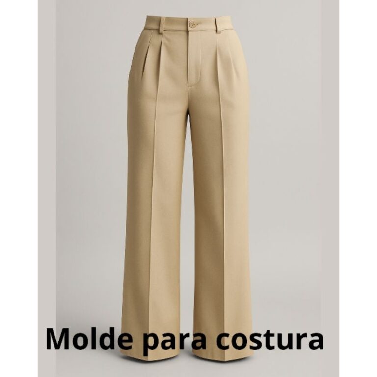 Molde Calça Social Feminina Alfaiataria – C