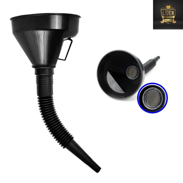 Funil Automotivo Flexível Sanfonado Para Óleo Co