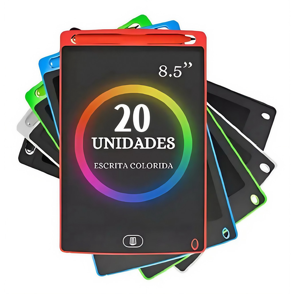 Kit 20  Conjunto de quadro mágico digital infantil