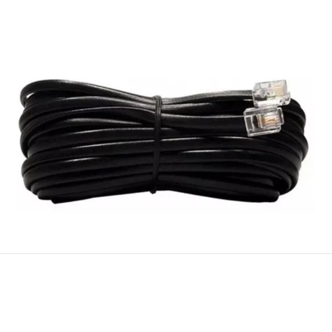 Fio Telefone Cabo Telefônico Rj11 4 Vias 10,15 E