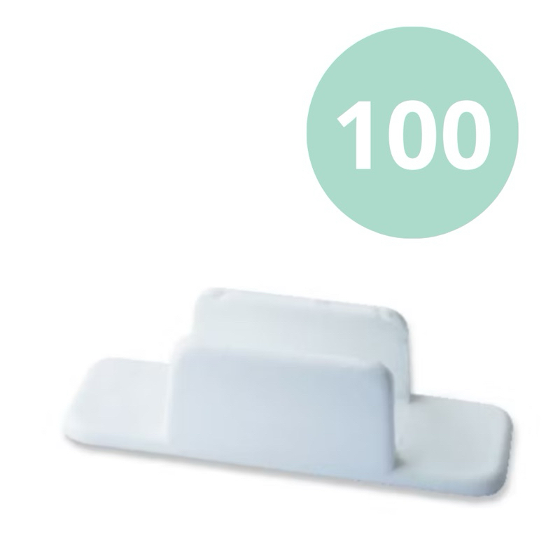 Prendedor de caneta / Suporte de caneta e lápis estilo bic branco para encadernação, scrapbook e car