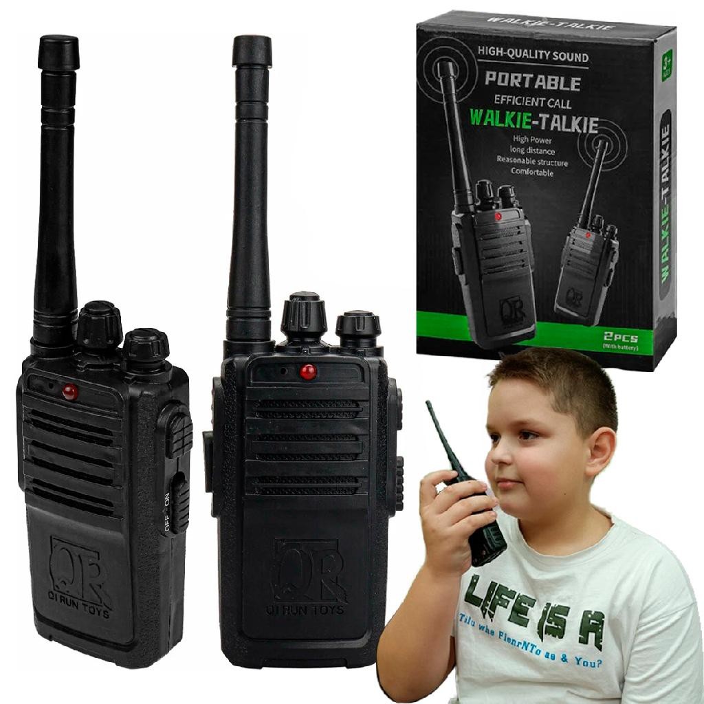 Walkie Talkie Brinquedo Rádio Comunicador Infantil Meninos