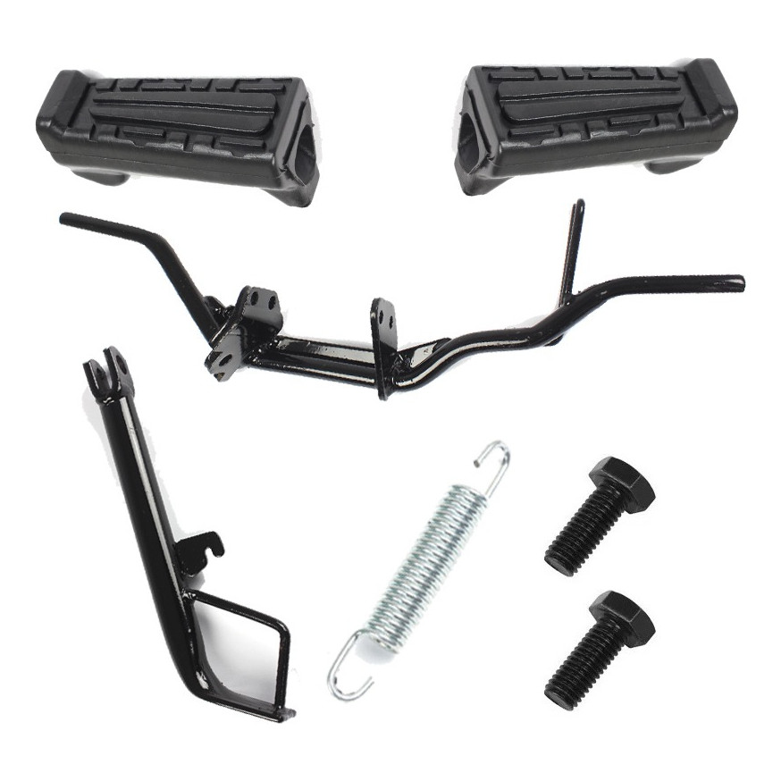 Estribo Pedal Apoio Completo Ybr 125 Factor 2009 Ate 2013