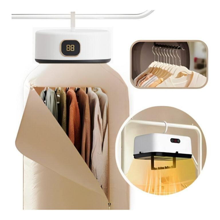 Secador Portátil de Roupas Elétrico com Varal Do