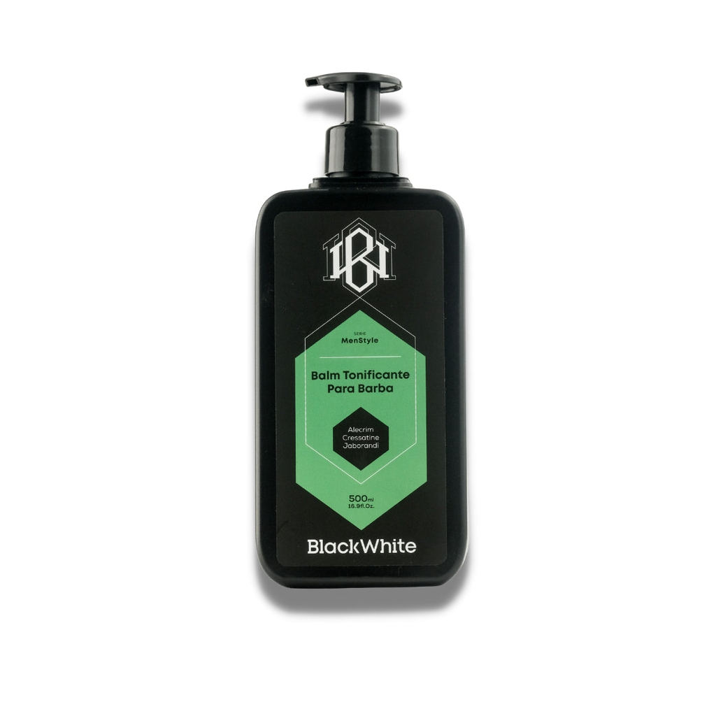 Balm Tonificante para Barba 500ml – Black White