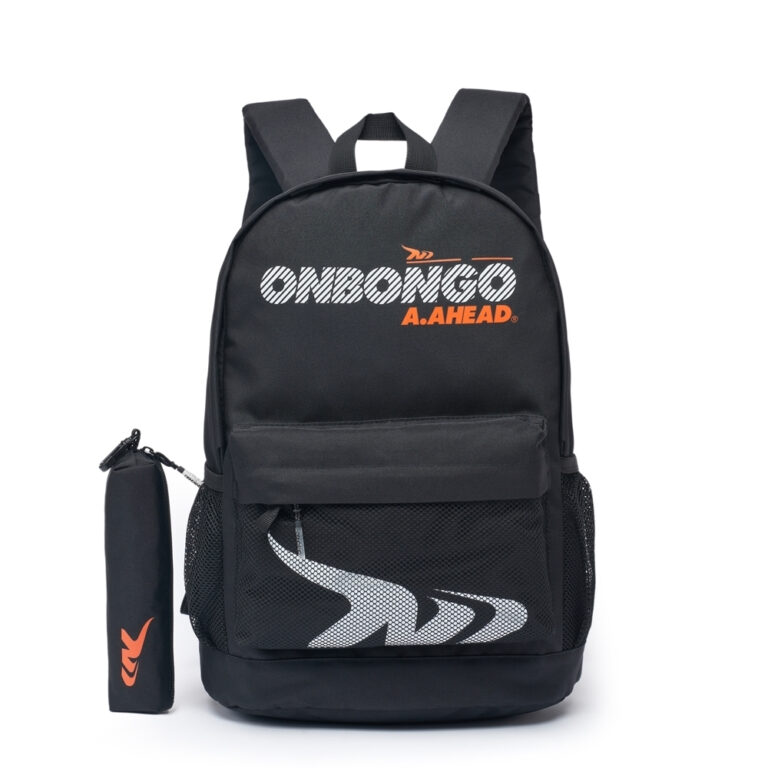 Mochila Bolsa Masculina Escolar Onbongo Com Estojo