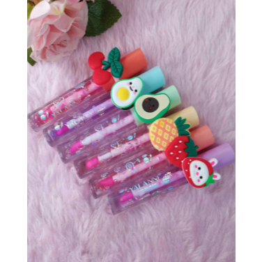 kit 3 /6 Lip Gloss/Balm/batom para infantil dia do