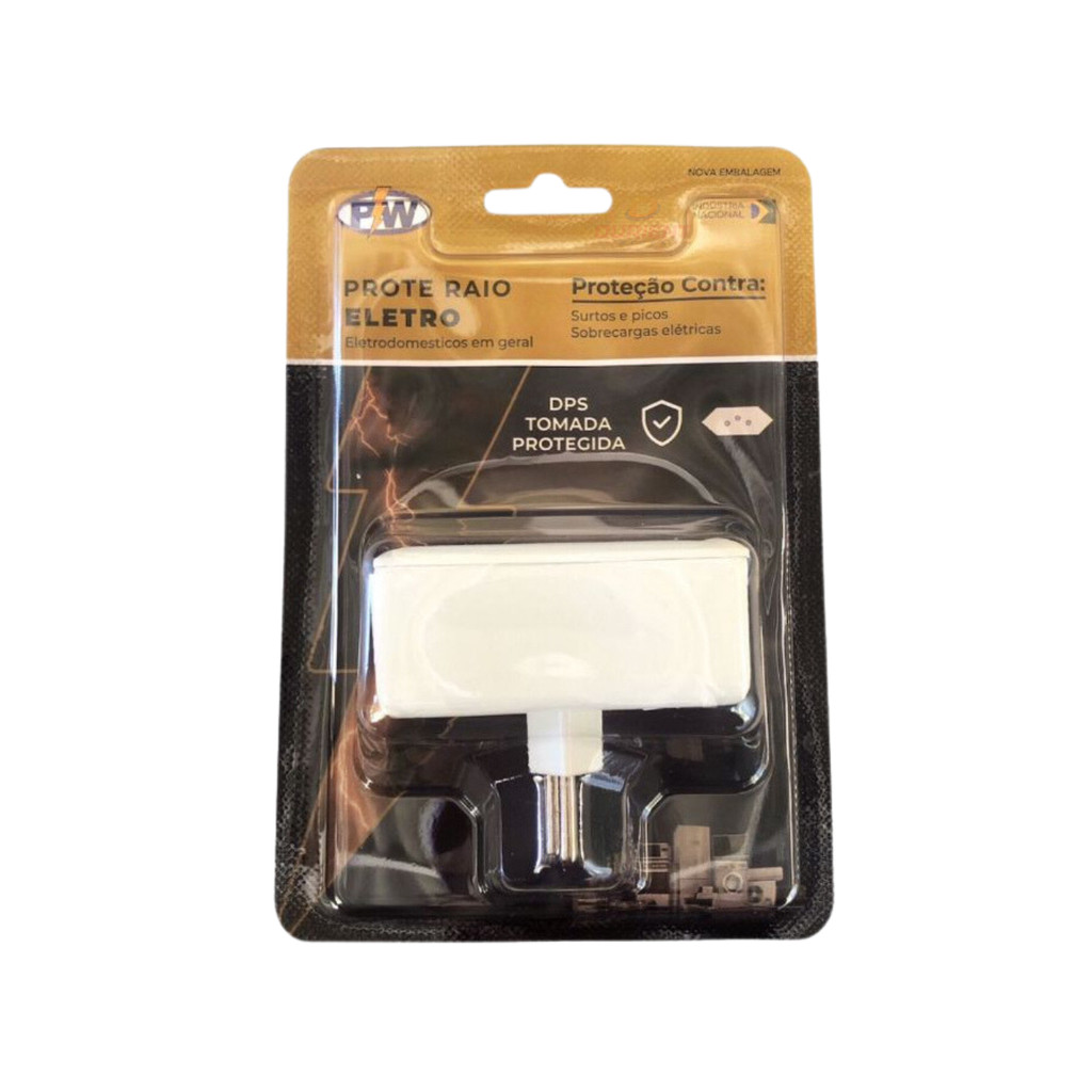 Protetor Contra Raios Descargas Picos de energia Surtos Eletricos para Eletrodomésticos Protetor DPS