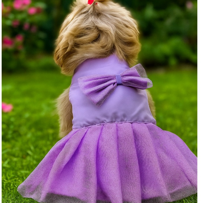 Vestido Para Cachorro Femea Encantado Gaby Pet Rou