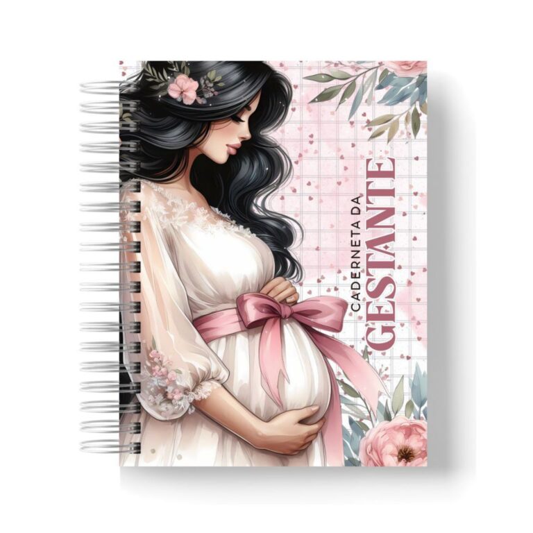 Livro Caderneta da Gestante Capa Dura Personalizad