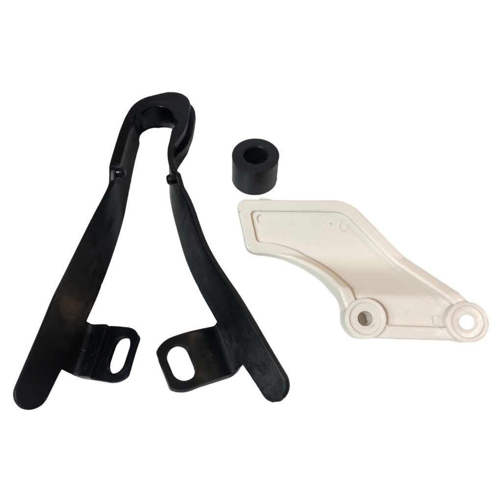 Guia Corrente + protetor Branco + Rolete Bros 125/150/160