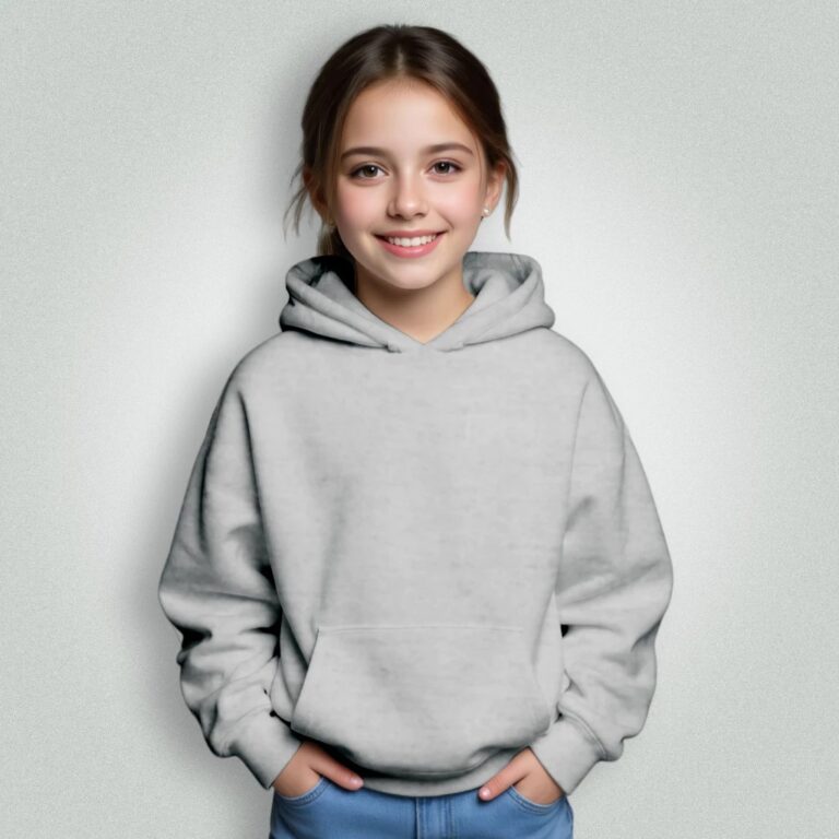 Blusa De Frio Moletom Canguru Infantil Juvenil Lis