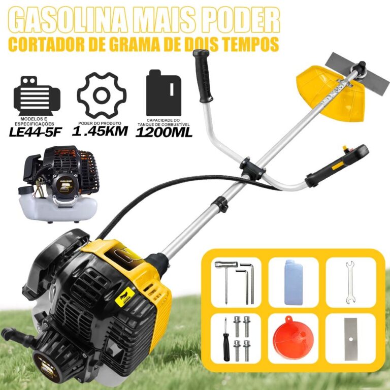 Roçadeira a gasolina Cortador De Grama Escova Apa