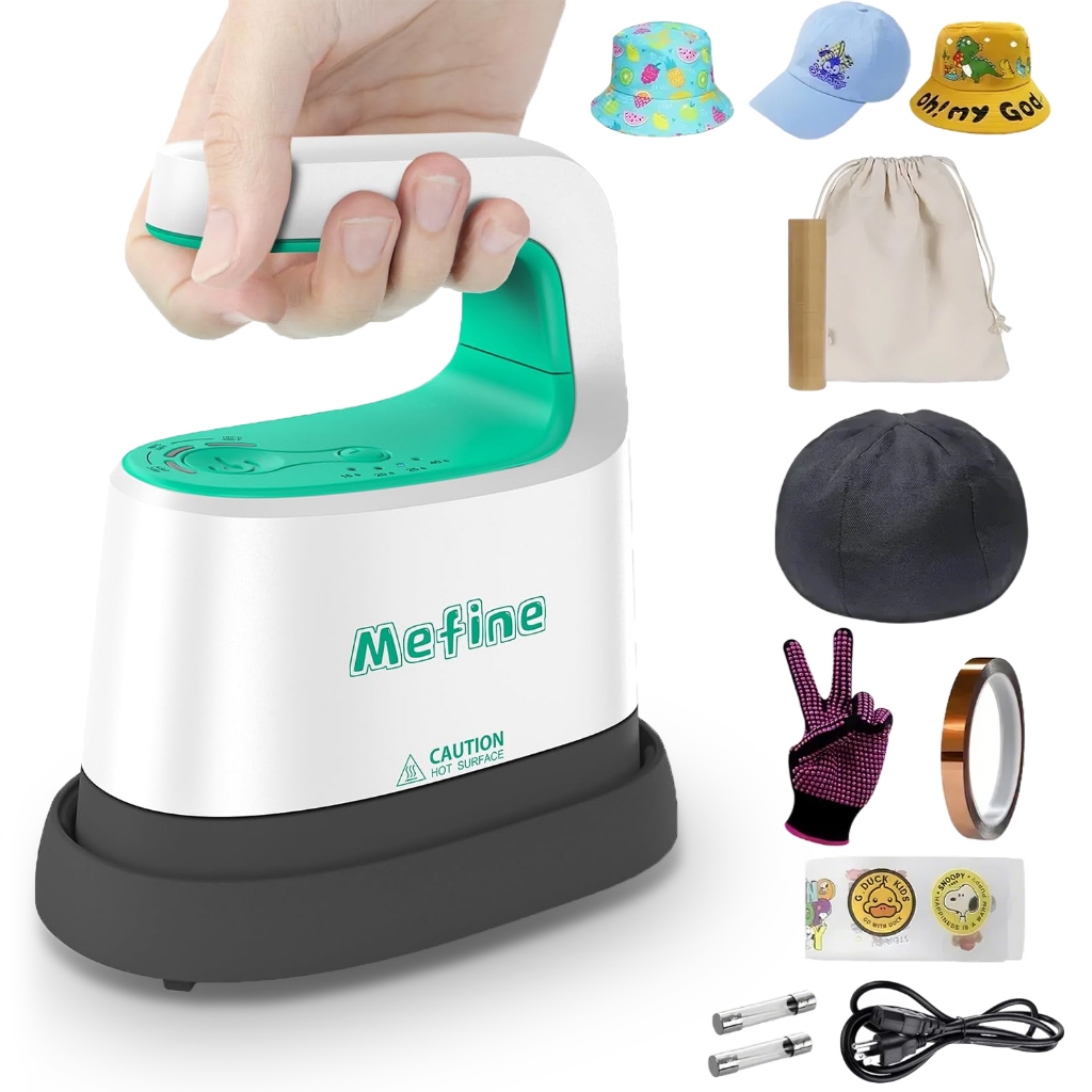 Mini Prensa Térmica Portátil 11*6.5cm para Sublimação DTF HTV em Camisetas Bonés Bolsas e Artesanato