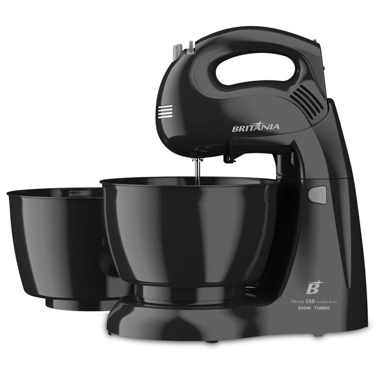 Batedeira Britânia 500W 4 velocidades Pérola 550
