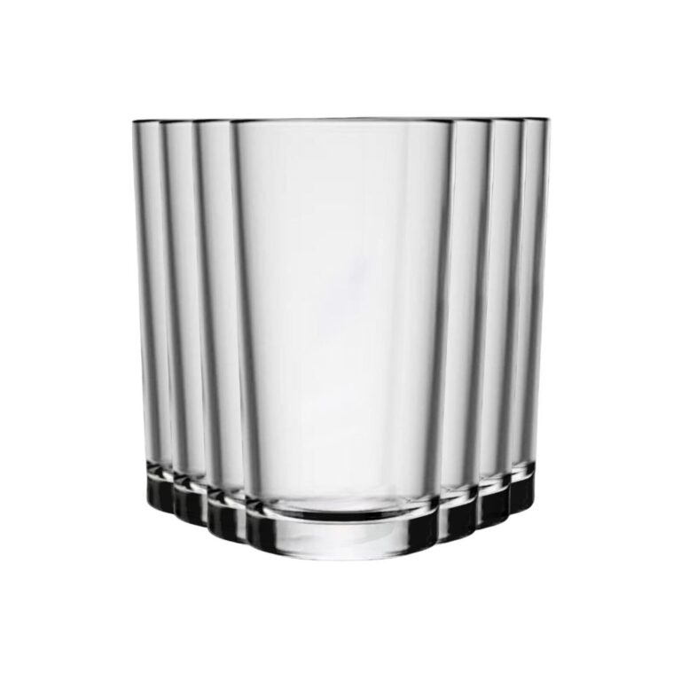 Jogo De Copos Em Vidro Kit 6 Peças Cozinha Para �