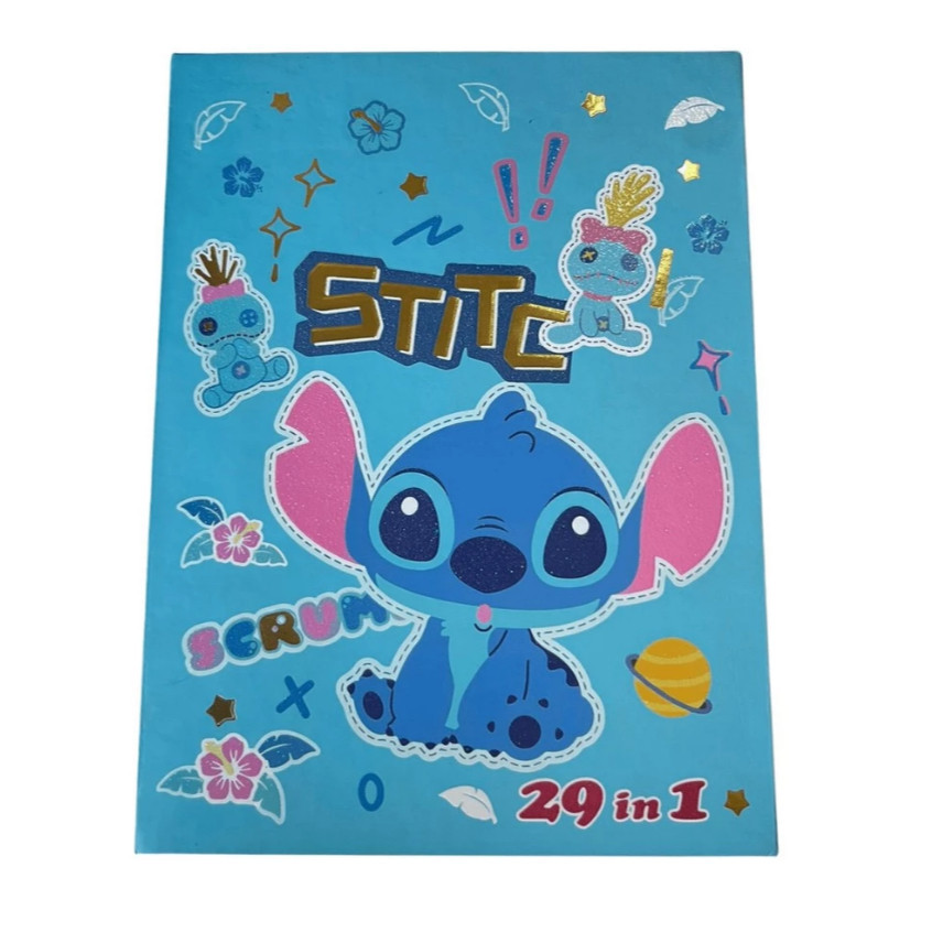Paleta de Maquiagem Infantil Completa Stitch 29 em 1 Produtos de Maquiagem Hello Kitty